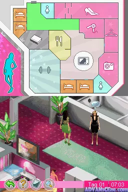 Image n° 3 - screenshots : Germany's Next Topmodel - Das Offizielle Spiel zur Staffel 2010 (DSi Enhanced)